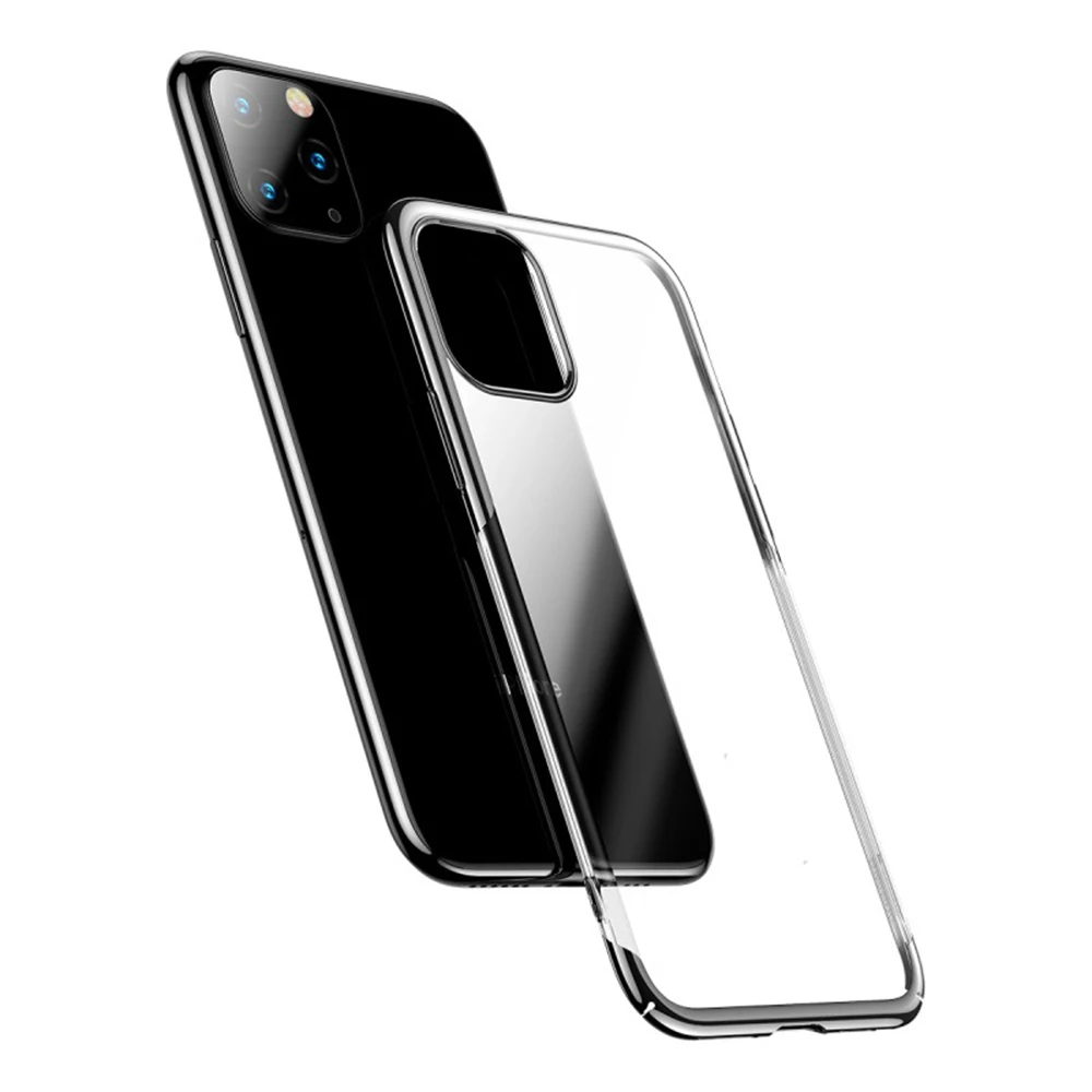 Темно-серый Для IPhone 11 чехол ультра тонкий резиновый чехол TPU чехол для IPhone 11 Pro Max 11 чехол силиконовый чехол - Цвет: Темно-серый