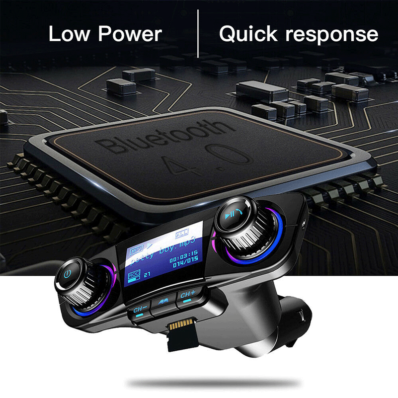 Bluetooth автомобильный fm-передатчик MP3-плеер Hands free радио комплект USB