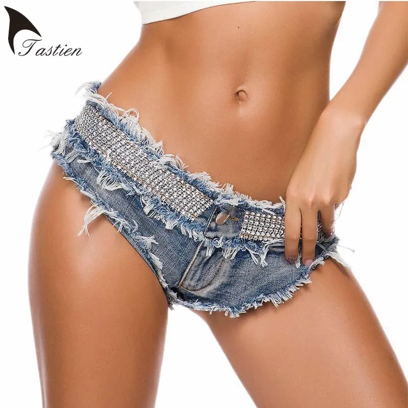 Женские стильные пикантные джинсовые мини-шорты в Корейском стиле супер женские