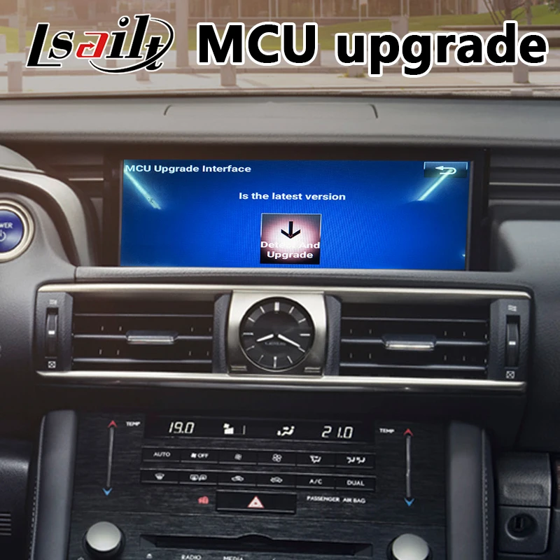 Lsailt Android 7,1 Автомобильный мультимедийный видео интерфейс для Lexus IS300h- модель 10,25 дюймов маленький lvds кабель 300h