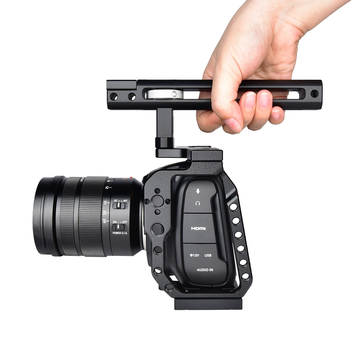 Цена Корпус для камеры Yelangu из алюминиевого сплава C9A Bmpcc 4K с отверстиями для винтов 1/4 дюйма 3/8 дюйма для мониторов и микрофонов Pаспродажа Корпус для камеры Yelangu из алюминиевого сплава C9A Bmpcc 4K с отверстиями для винтов 1/4 дюйма 3/8 дюйма для мониторов и микрофонов