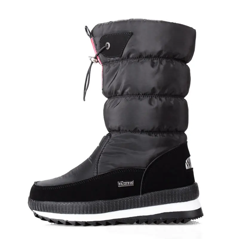 Waterproof Boots Women Sneakers Warm Winter Shoes 2022Thick Plush Non-slip Comfortable Casual Female Snow Botas De Mujer