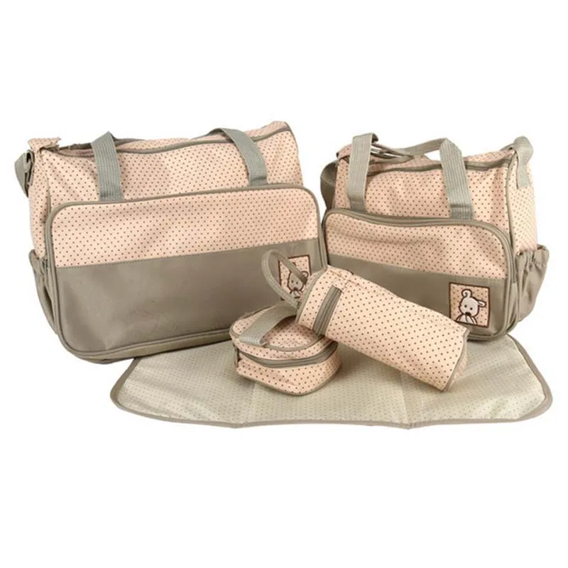 Многофункциональная водонепроницаемая сумка тоут для детских подгузников с