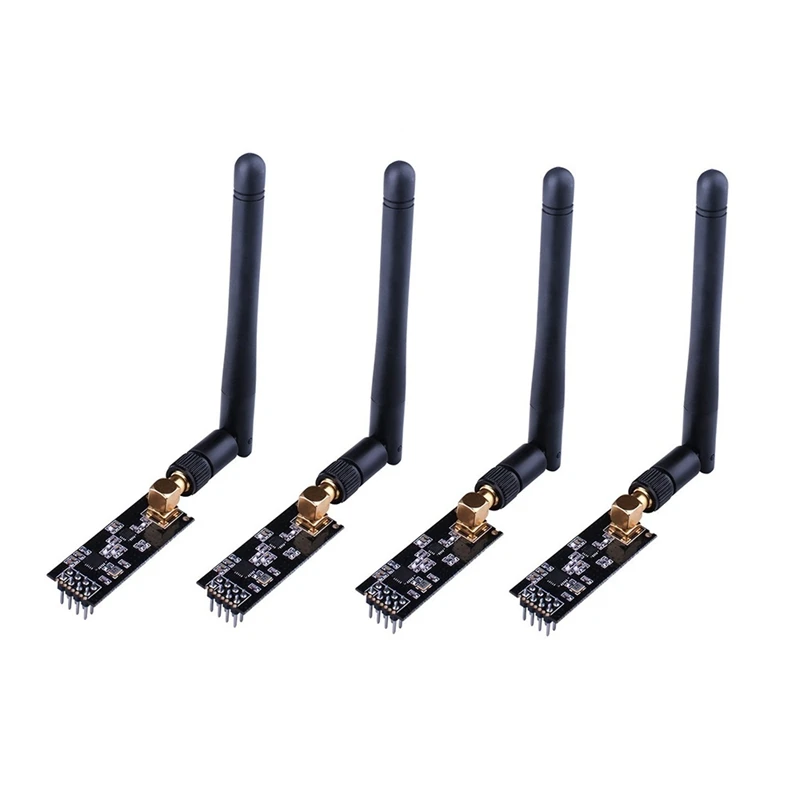 

4PCS 2.4G NRF24L01+PA+LNA Wireless Module with Antenna 1000 Meters Long Distance for Arduino