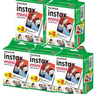 100 sheets Белая пленка для Fuji Instax Мини-пленка 10 20 40 60 80 100 листов для Fuji Instax минисумка для Камера мини 9 фотоаппаратов моментальной печати 7s 8 90 25 55 Share SP-1 SP-2 - Цвет: 100 sheets