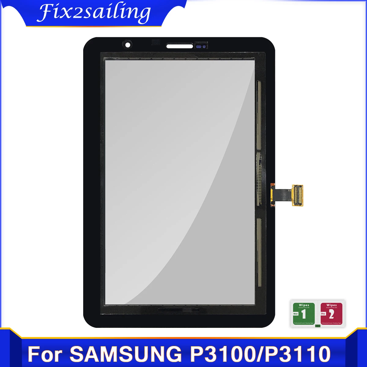 Сенсорный экран 7 0 дюйма для Samsung Galaxy Tab 2 10. P3100 P3110 GT-P3100 сенсорный дигитайзер - Цена: 594.5