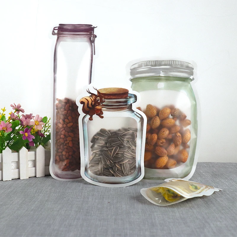 10 шт. многоразовые мешки для хранения еды на молнии | Дом и сад