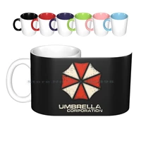 umbrella corporation vintage ceramic mugs coffee cups milk tea mug umbrella corp corporation organization soldiers medicine