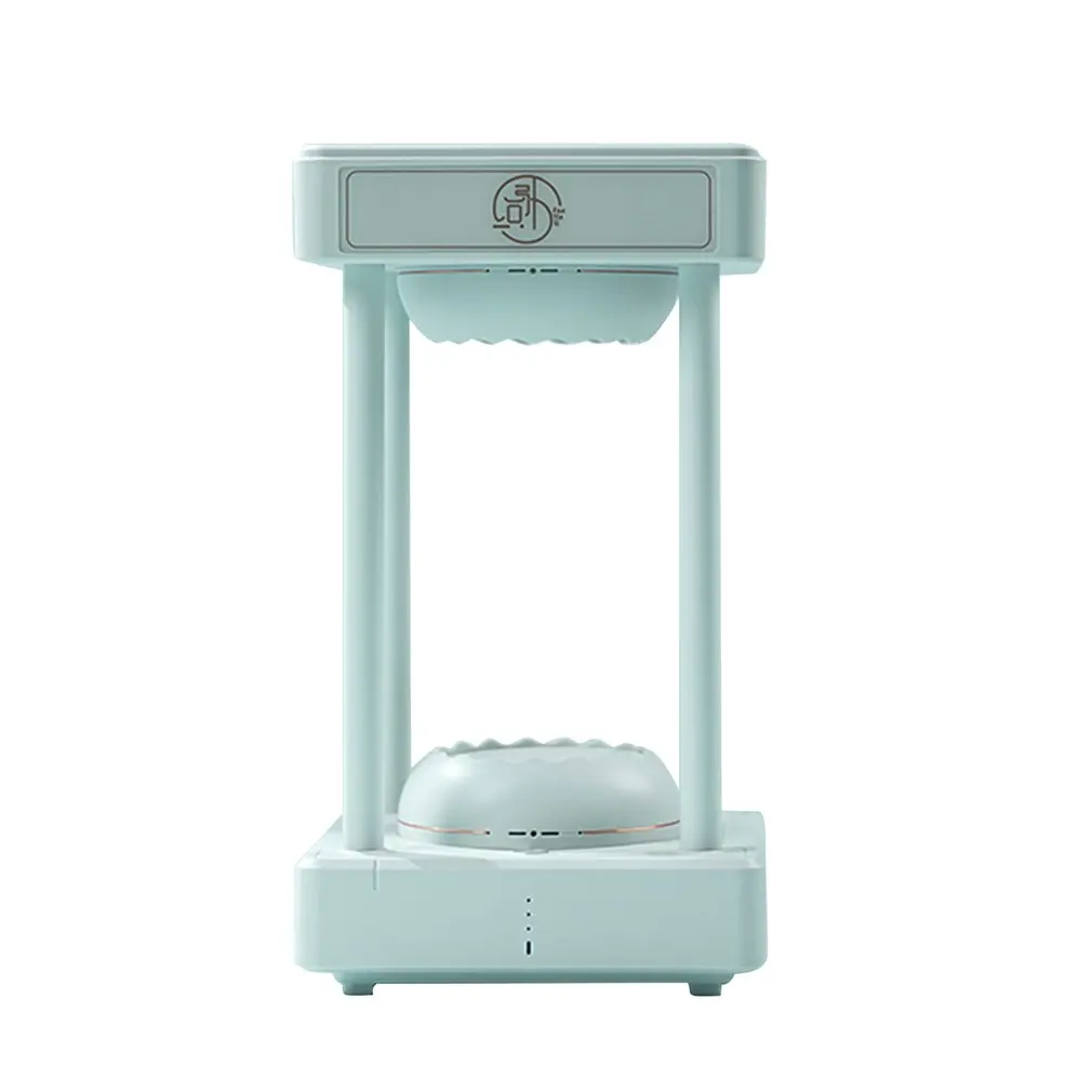 

Magic Rainbow Cloud Anti Gravity Floating Water Drops Time Hourglass Fountain Hydra Lamp Desktop Air Purifier