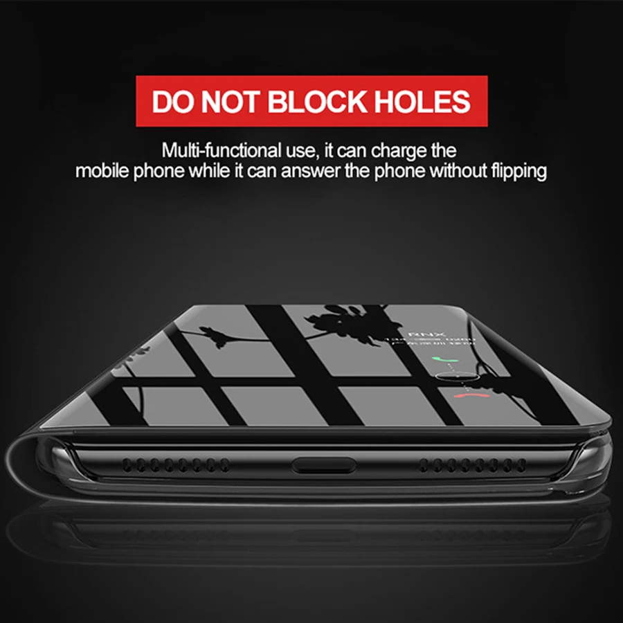 Роскошный прозрачный зеркальный чехол для телефона Samsung Galaxy Note 10 + S10 Plus A70 A50 A40 с