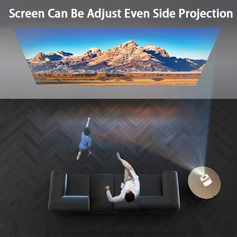 Мини-проектор Wejoy Y7 Wi-Fi Airplay Miracast Android HD портативный для телефона домашнего