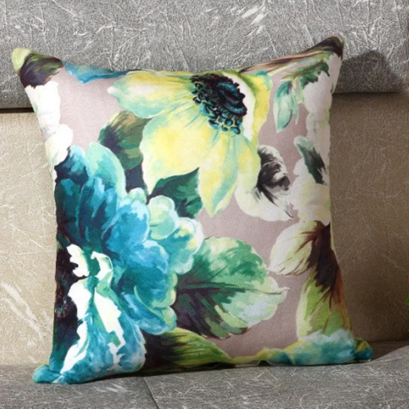 Роскошный чехол для подушки BZ067 наволочка домашний текстиль поясничная подушка с