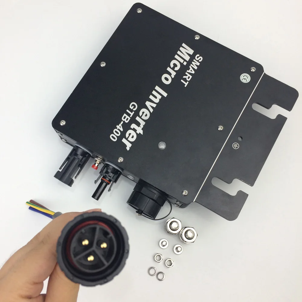 400 Вт Солнечный Grid Tie Инвертор Wifi MPPT чистый синусоидальный выход Micro DC to AC