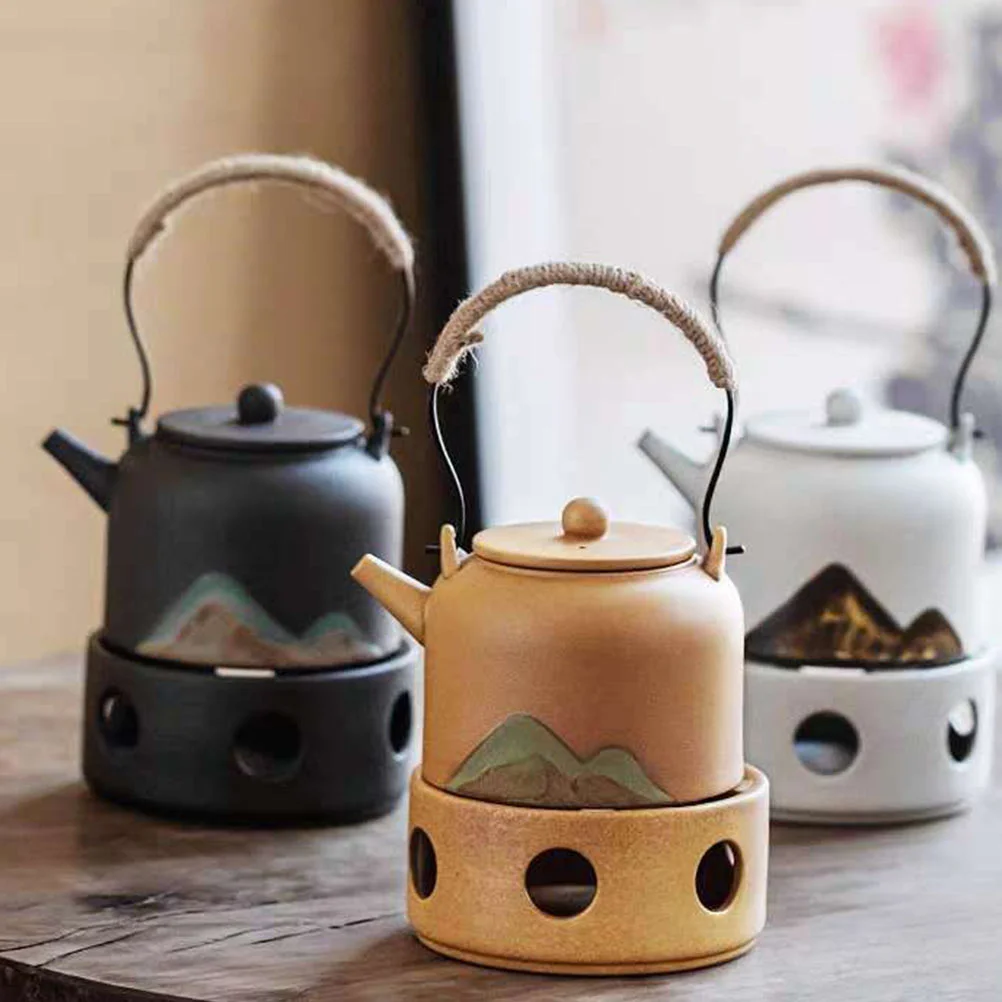 

1pc Tea Serving Teaware Durable Teapot Decorative Teapot Home Office Tea Kettle