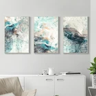 Скандинавский современный геометрический абстрактный узор, 3 шт., холст, художественная живопись, настенный художественный плакат и принты, картина для гостиной, без рамки