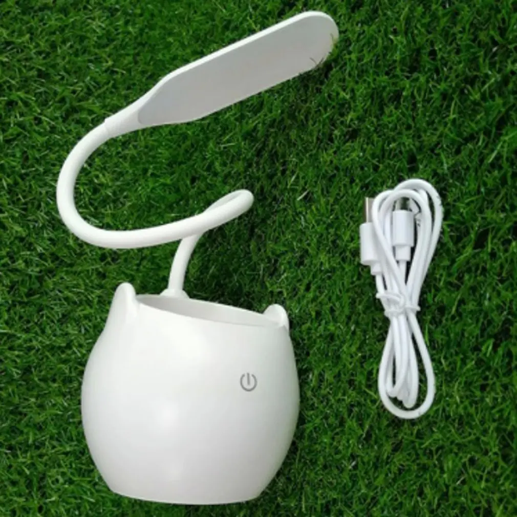 

Hot High Quality Table Lamp LED USB Rechargeable Desk Lamp Eye Protection Learning Children Bedroom Bedside Lamp Battery 3500Mah