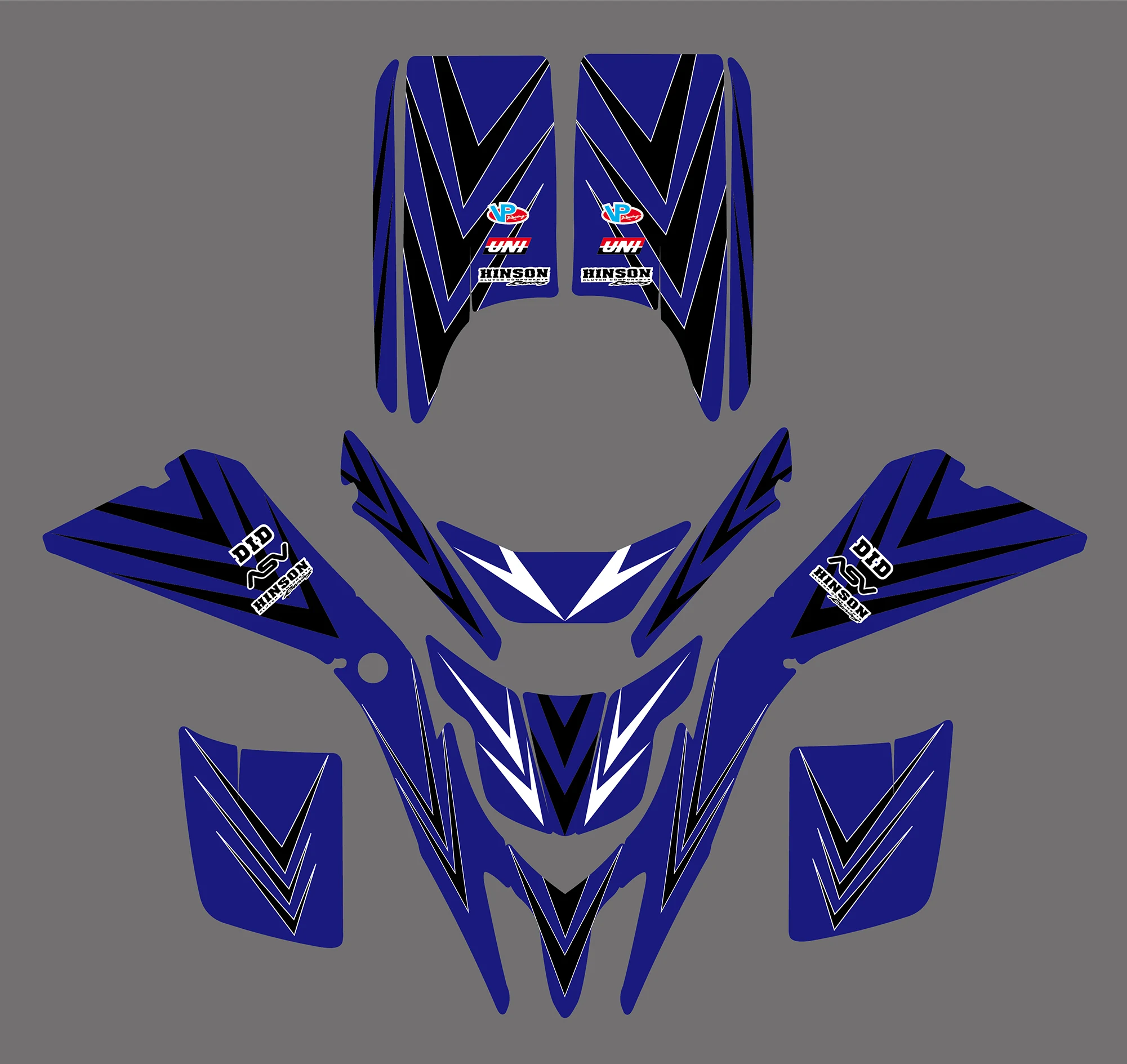 0028 новые стильные наклейки графика для Yamaha BLASTER YFS200 1988 2006 YFS 200 бластер200|decal graphics|for