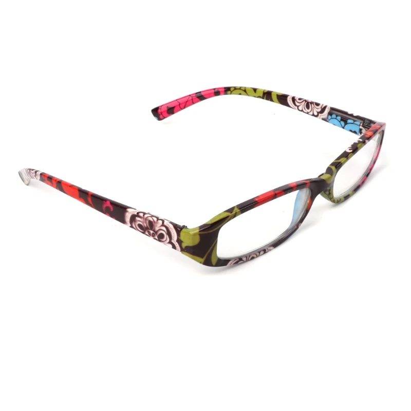 Очки для чтения в полоску при дальнозоркости линзы из смолы очки с сумкой + 1 0 ~ 4