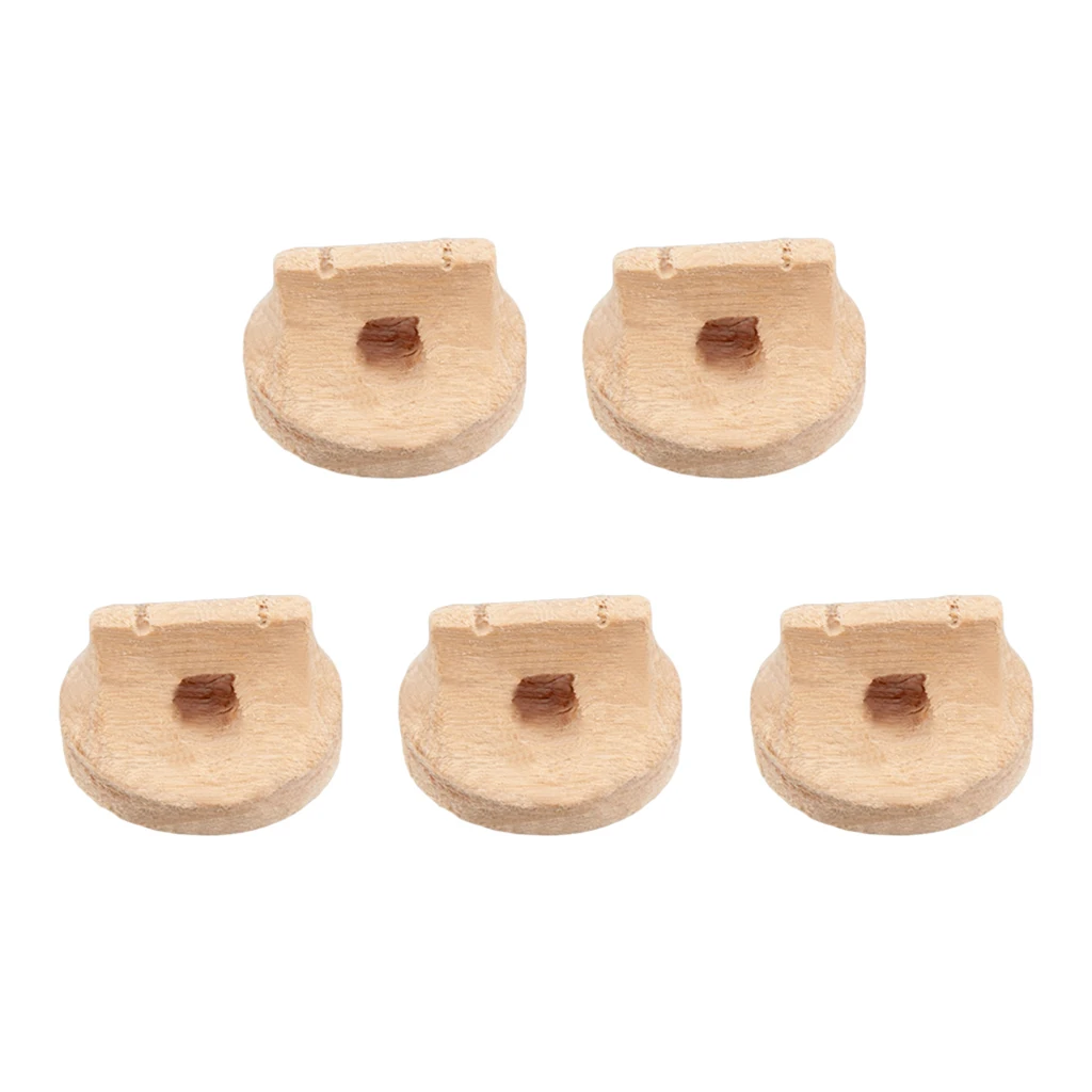 

5x Maple Chinese Violin Erhu Bridge For String Instrument Erhu Parts Accs