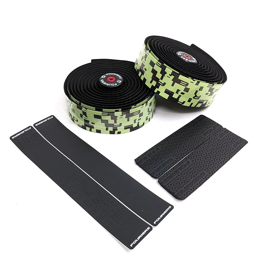 2020 новые Fouriers двухцветные ленты для руля шоссейного велосипеда с фиксированной