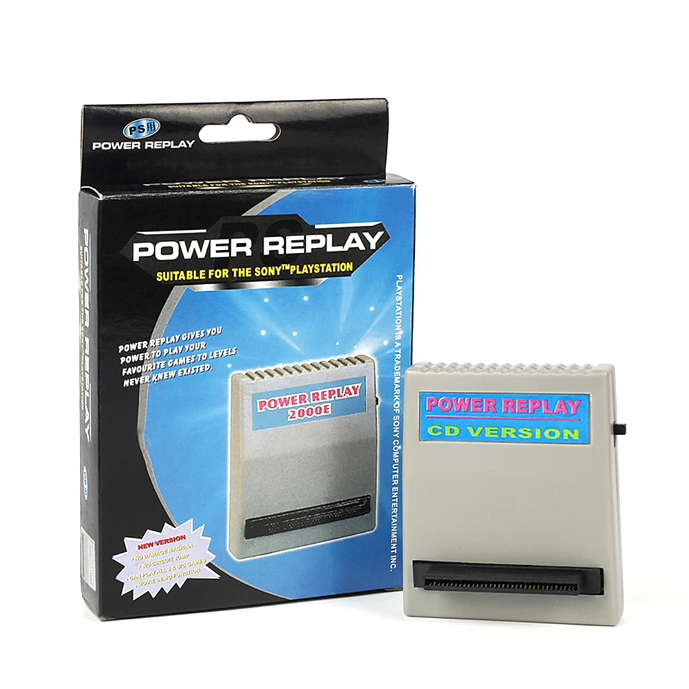 Картридж для игрового чит Sony Playstation1 PS1 PS Power Replay картридж экшн-карты сменный игры |