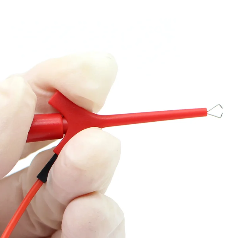 TPC132 2 мм штекер к внутренней пружине тестовый Крюк щуп 22AWG комплект испытательных