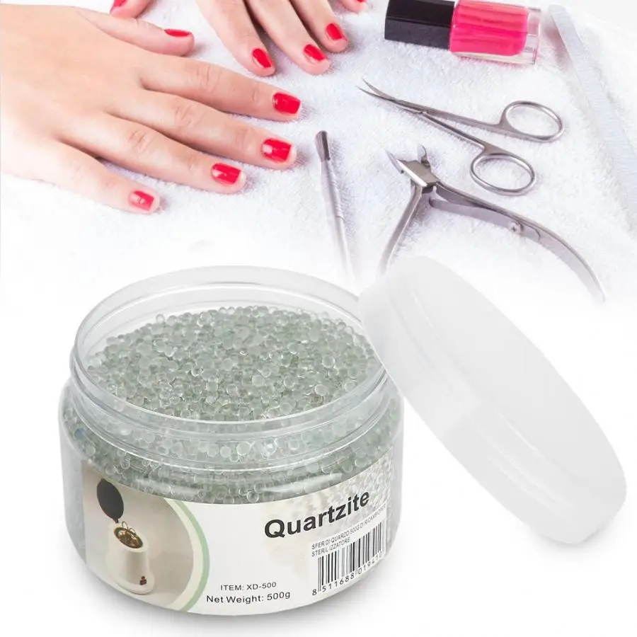 Дизайн ногтей 500 г прозрачный стеклянный шар для высокотемпературного