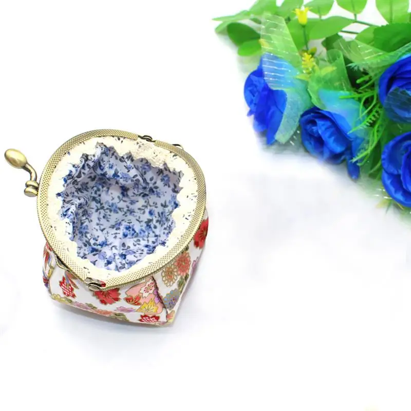 Coin Purse Fashion Ethnic Style Clasp Closure Change Key Card Holder Pouch Female Small Wallet for Women | Багаж и сумки