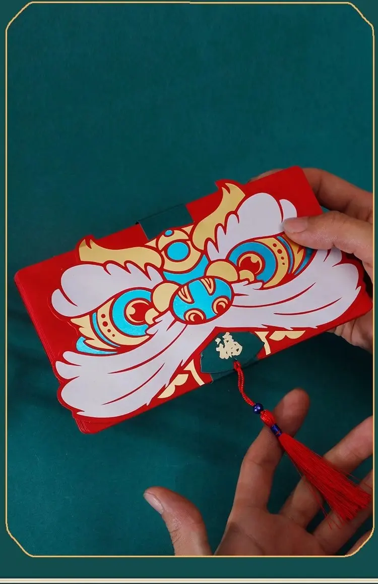 

2022 Tiger Folding Red Envelope Red Envelope Red Envelope Chinese New Year Personality Creative Red Envelope Spring Festival