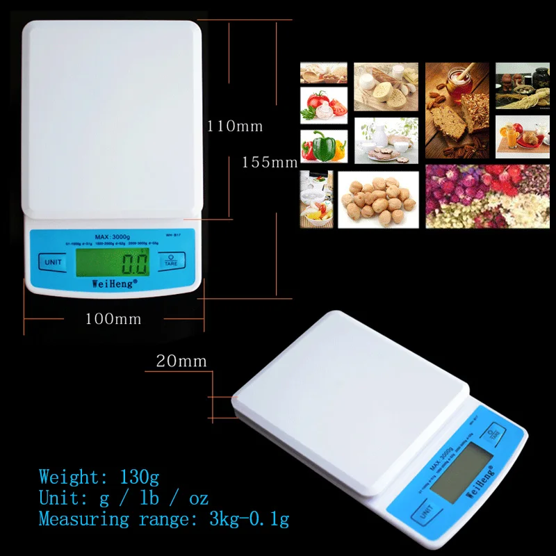 Компактные цифровые весы 3 кг/0 1 г высокоточные карманные мини-весы ультратонкие