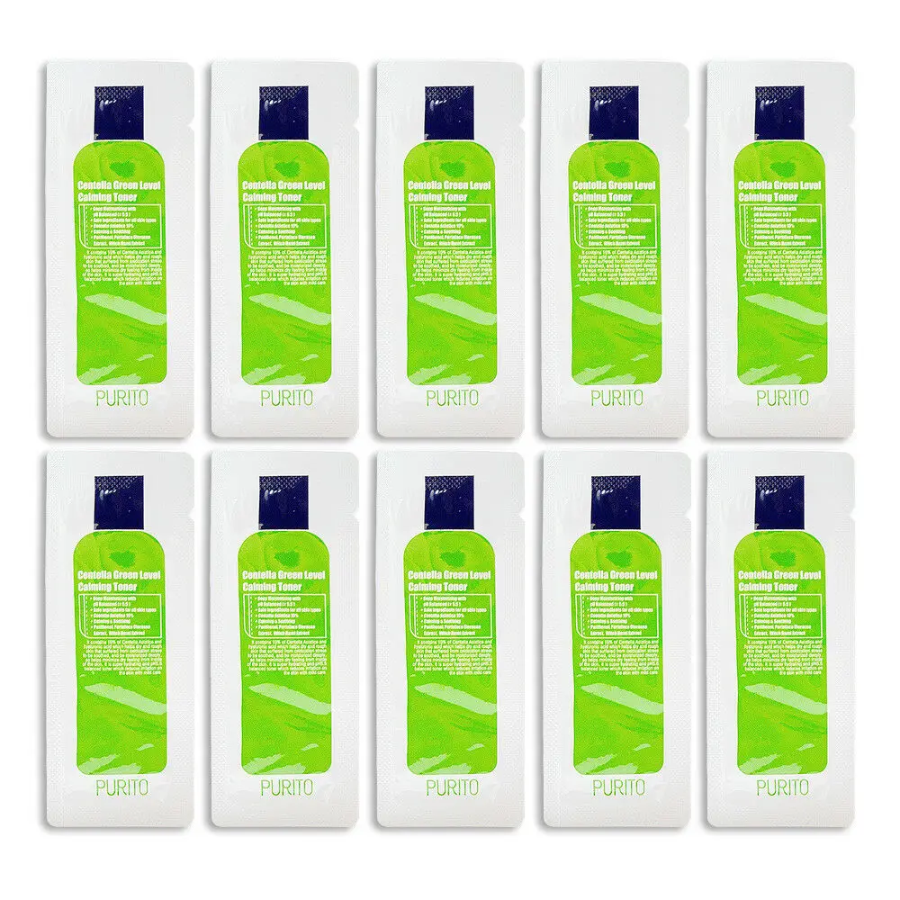 Увлажняющая отбеливающая Сыворотка для лица PURITO Centella Green Level Успокаивающая с