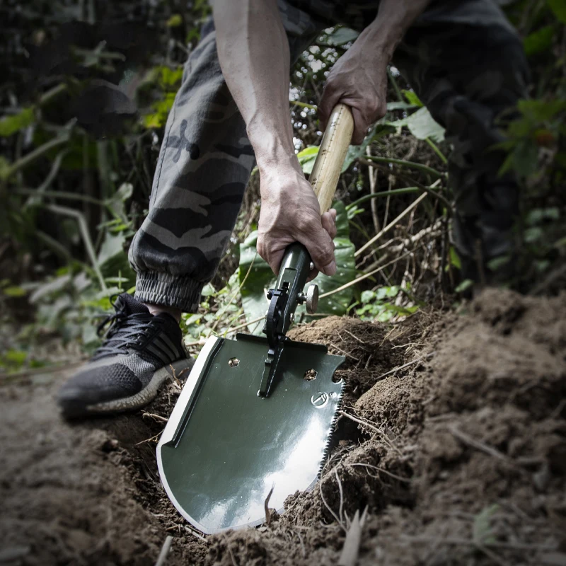 Уличное оборудование многофункциональная маленькая лопата для кемпинга оружие