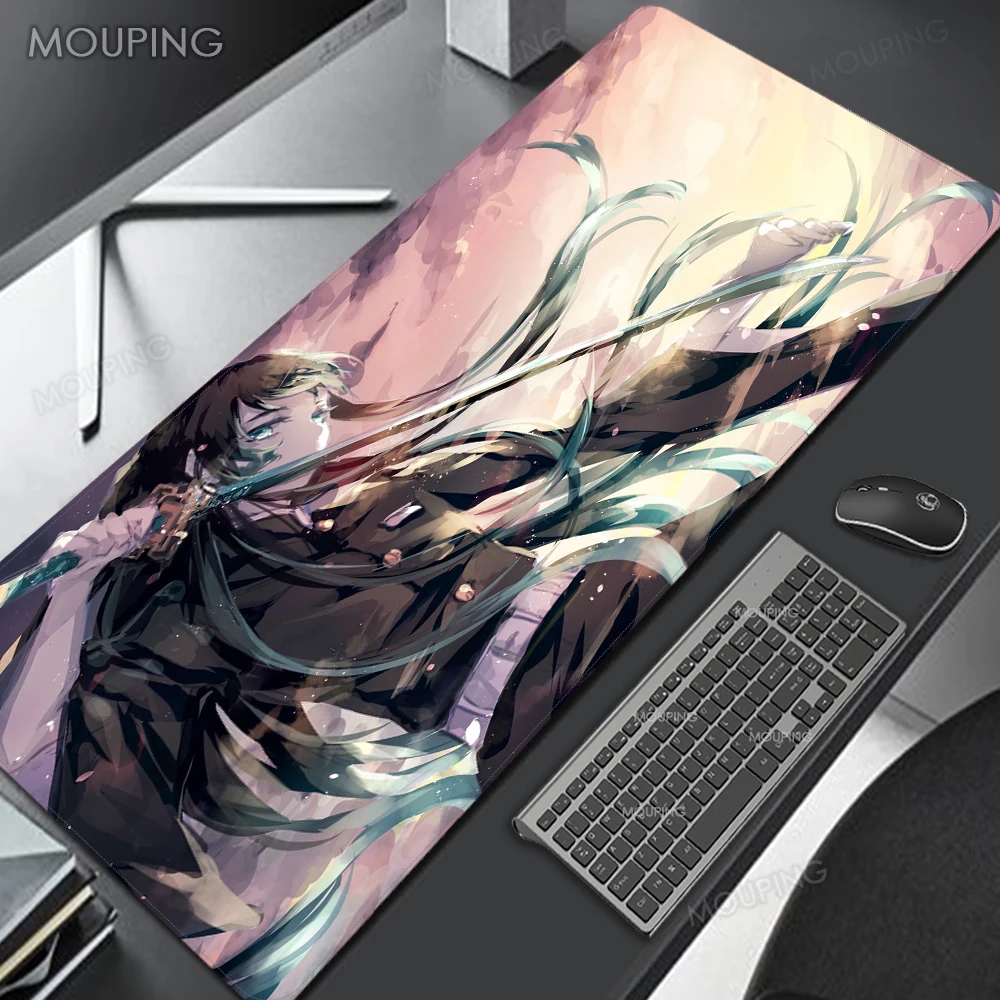 

Anime Girl Mouse Pad Katana Play Mat Nier Gaming Table Office Mats Xl Mausepad Large Carpet Notepad Mousepad Gamer Deskmat 90x40