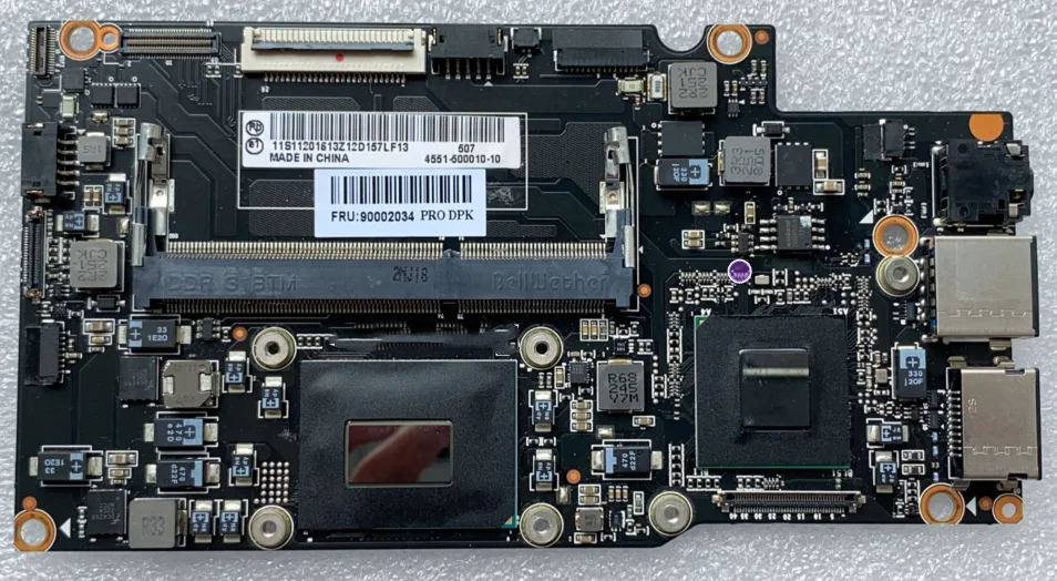 Материнская плата KEFU для ноутбука Lenovo Yoga13 CPU I7 3537U 3517U DDR3 100% тест|Компьютерные