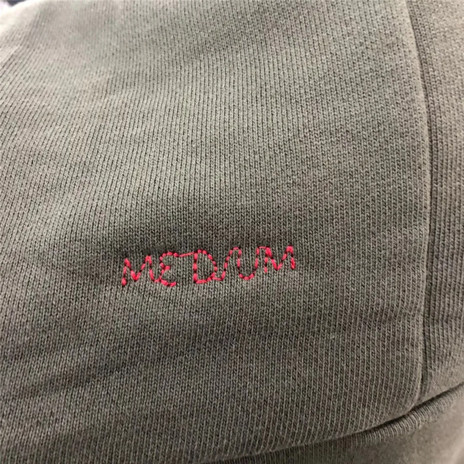 

Kanye West Blue Hoodie Men Women 1:1 High-Quality Cotton Oversize CPFM.XYZ Pullovers Foam Print Ye Must Be Born Again Hoody