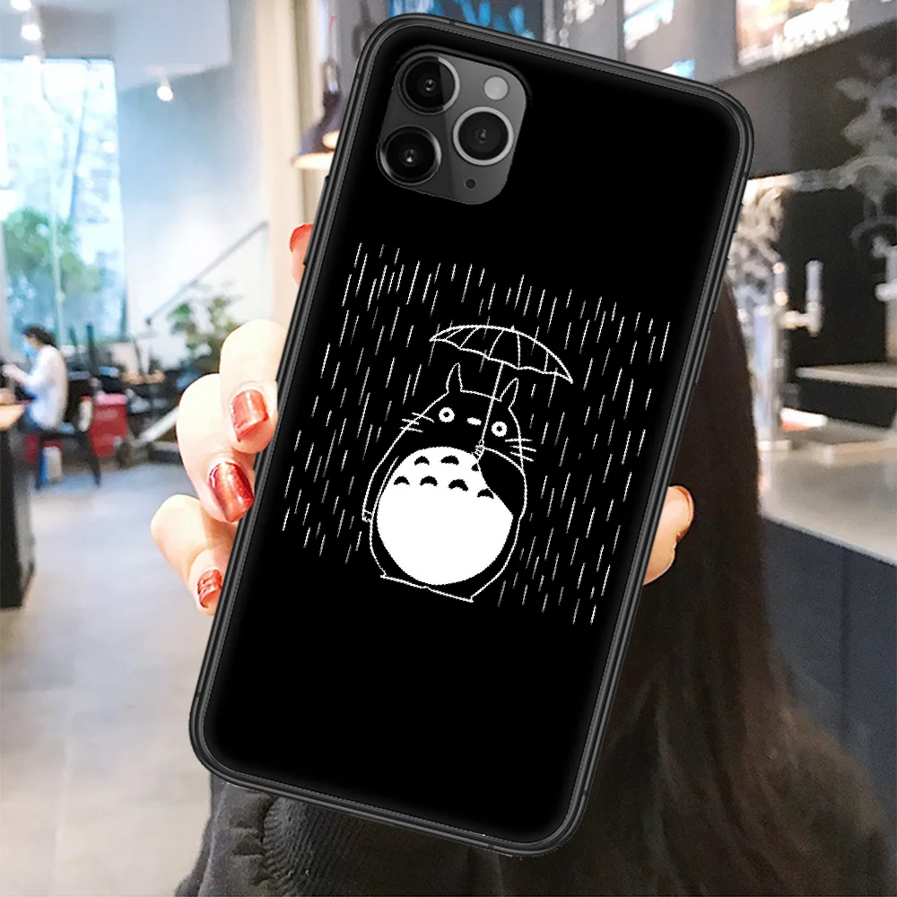 Чехол для телефона TOTORO Miyazaki Hayao чехол iphone 5 5s se 2 6 6s 7 8 12 mini plus X XS XR 11 PRO MAX матовый