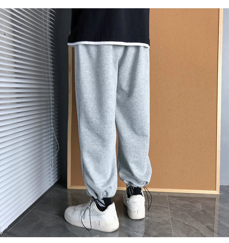 Мужские уличные мешковатые брюки мужские Джоггеры в стиле Харадзюку спортивные