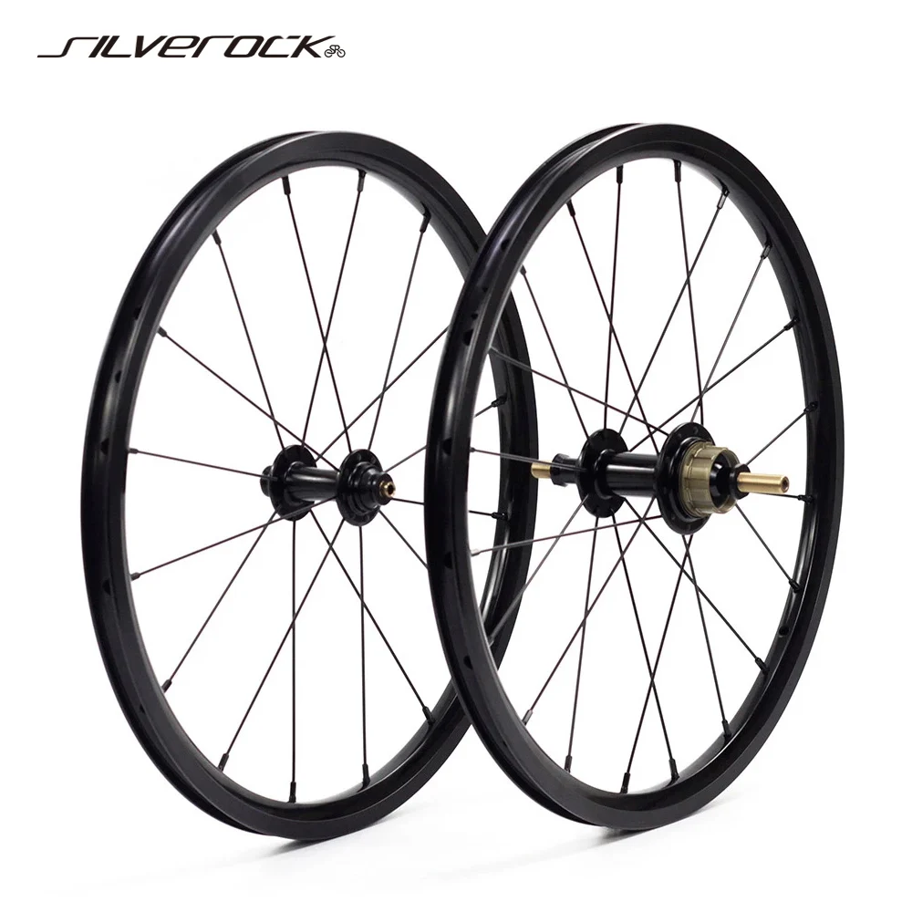 SILVEROCK легкосплавные колеса 16 &quot1 3/8&quot 349 внешний обод тормоза 3 скорости для Brompton 60