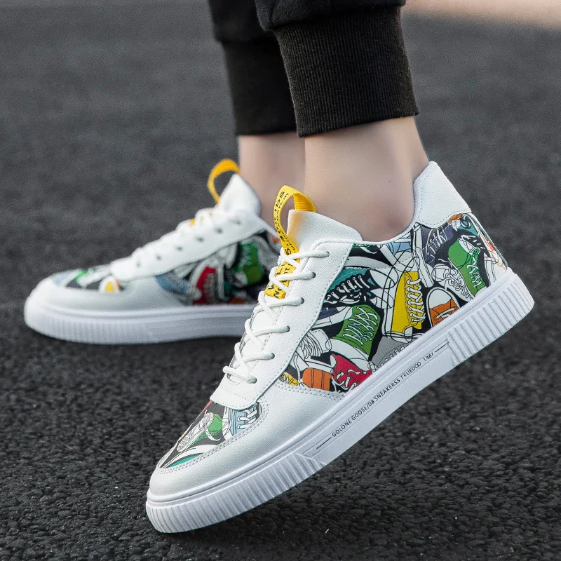 2019 стильные дизайнерские повседневные туфли мужские желтые кроссовки цвет