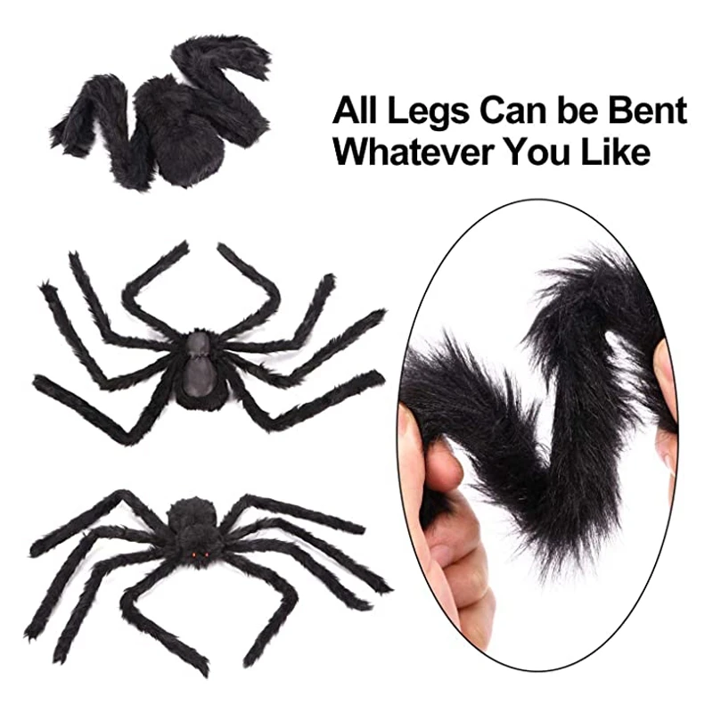 1 5 метров Счастливого Хэллоуина Паук Паутина ужас вечерние украшения бар дом с