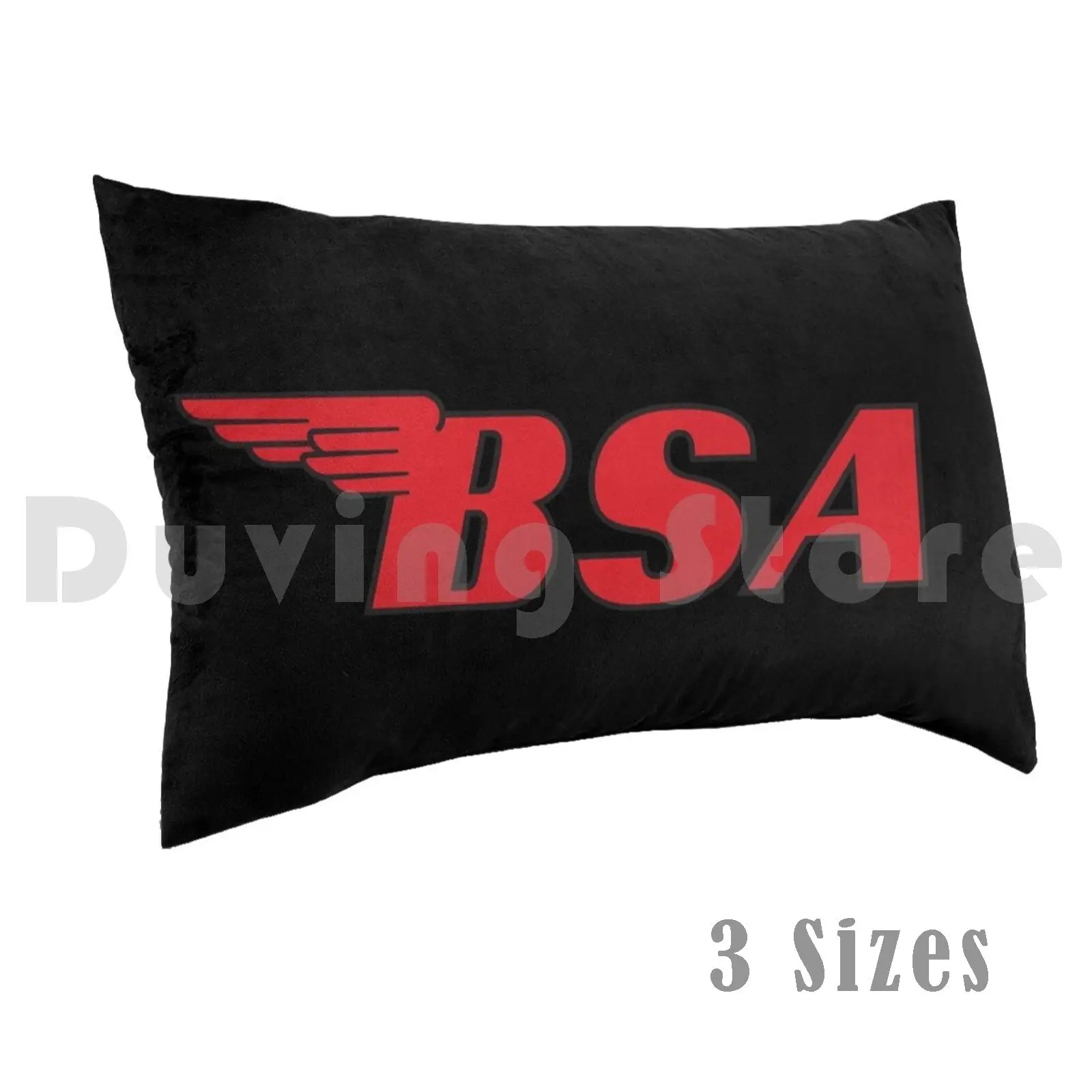 

Чехол Bsa для мотоцикла с логотипом 2 подушки, напечатанный 50x75, классический мотоциклетный ретро-чехол для велосипеда на колесах