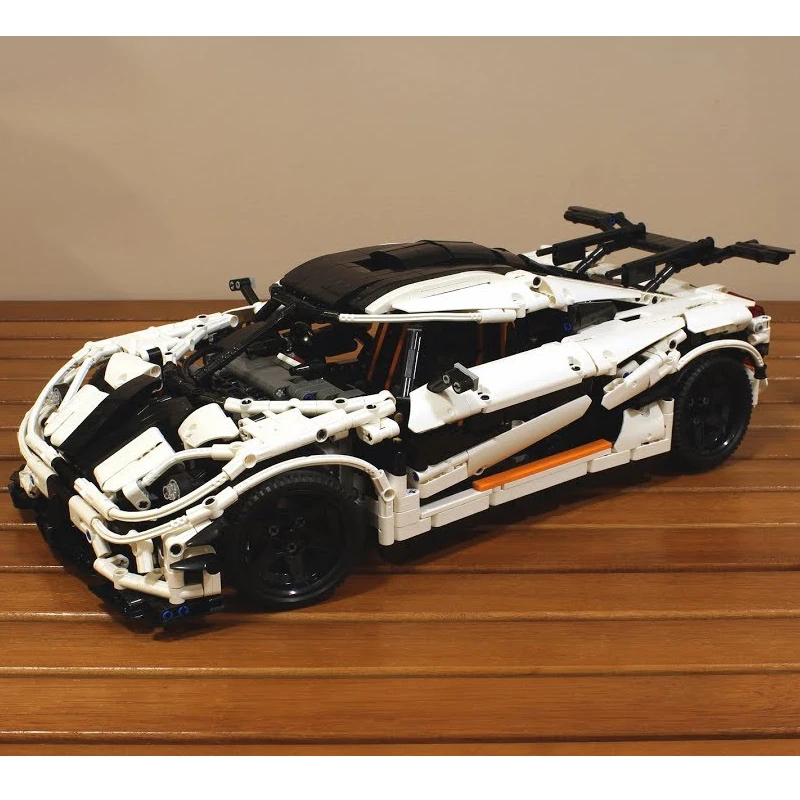 23002 3136 шт серия Technic супер спортивная модель автомобиля строительные блоки