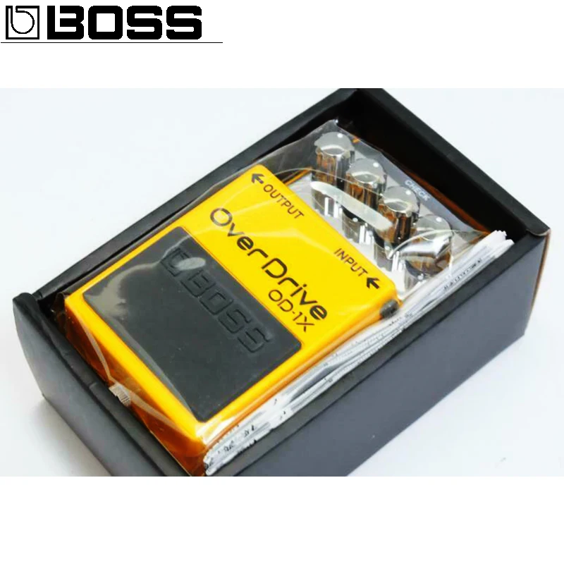 Boss Overdrive OD-1X гитарное комплексное устройство для создания эффектов, новая Педаль overdrive