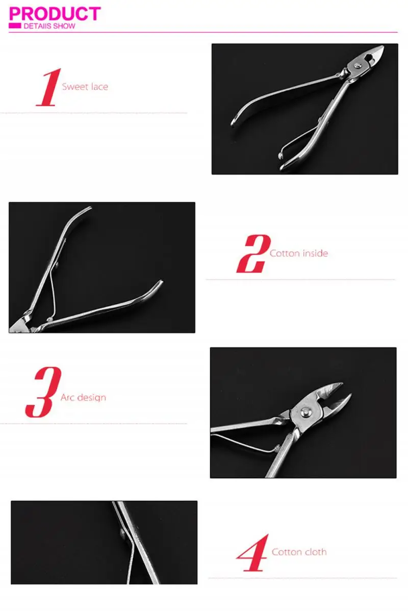1 шт. ножницы для кутикулы из нержавеющей стали|Пушеры кутикулы| |