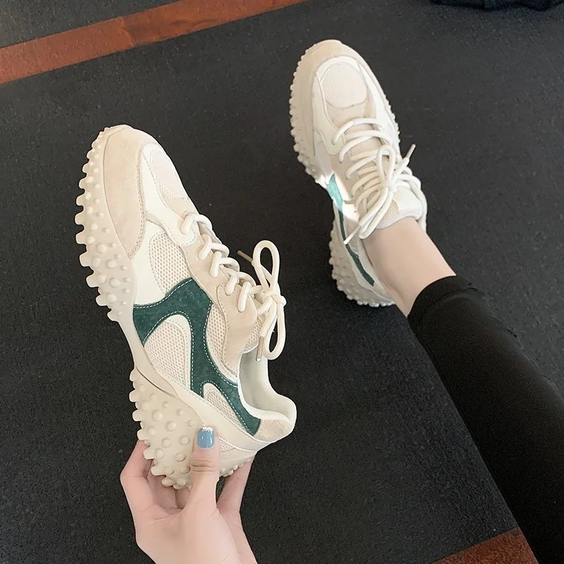 

Women 2021 Spring/Autumn Platform Sneakers Breathable Comfortable Outdoor Running Shoes Fashion Shoes New Woman Casual Shoes