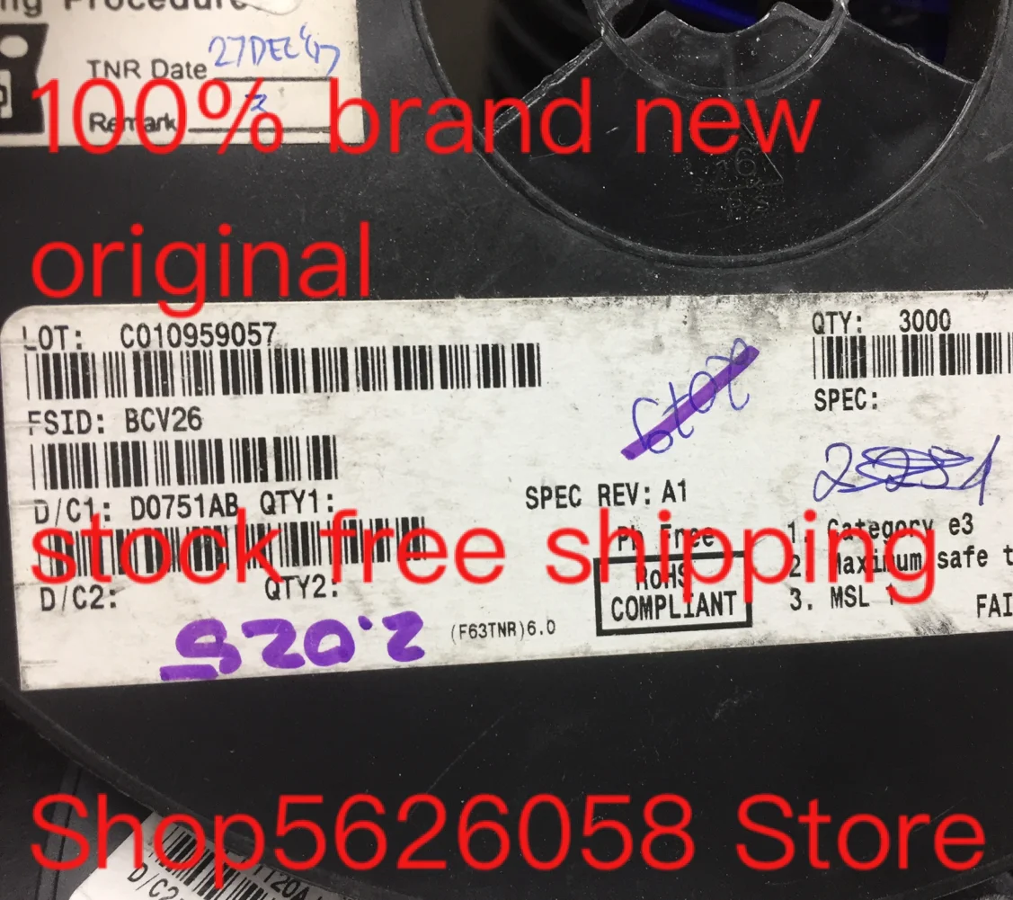 BCV26 SOT23 100% новый оригинальный Бесплатная доставка 50 шт. 3000 шт./лот в наличии|Умные