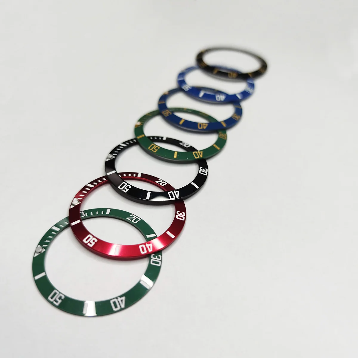 

38mm Watch Ring Ceramic Bezel Insert Ring for 40mm SUB Watch Casing Watch Accessories Inner diameter 30.8mm 02