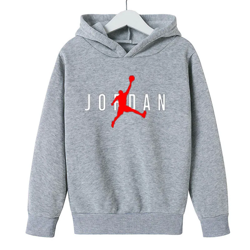 

Jordan Children's Hoodie Sweatshirt Hip Hop Boys Hoodie Pullover 2021 Spring and Autumn New Products Girls Hoodie Cotton Clothin