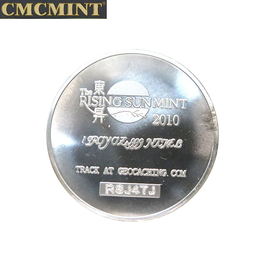 1 Тройная унция никель 2010 искусство смерти копия копии монеты коллекция сувенир