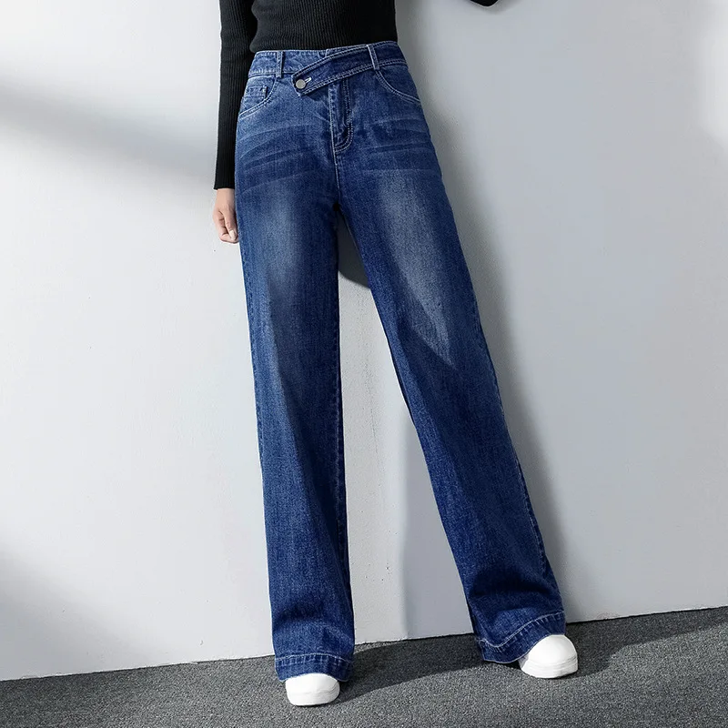 Новые женские двухслойные бархатные теплые плотные джинсы прямые длинные зимние